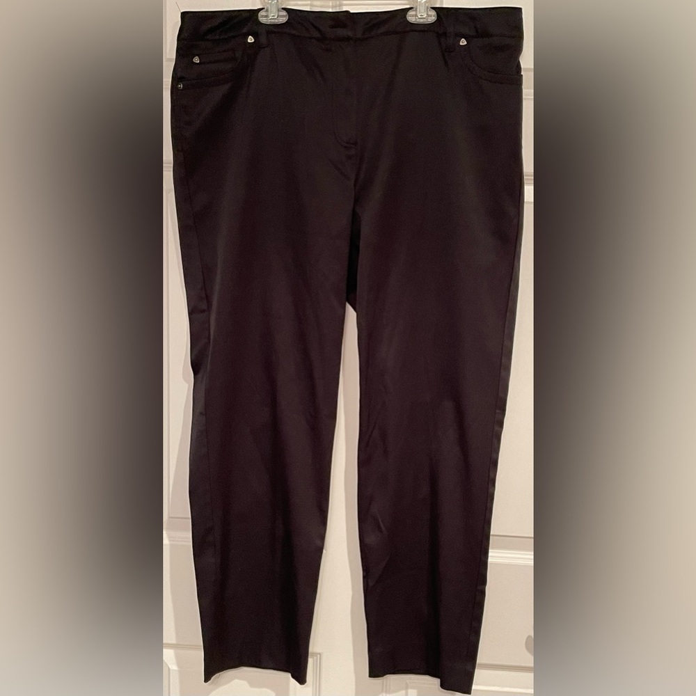 Women’s Dressbarn Plus Size 16 Woman Black Pants